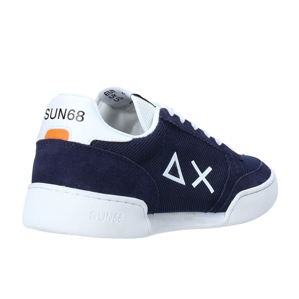 Scarpe Uomo SUN 68 Sneakers Skate Navy Blu