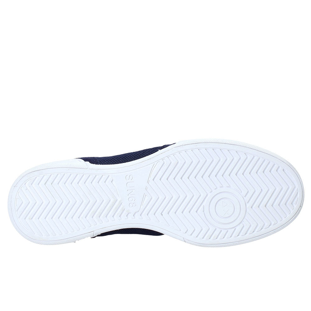 Scarpe Uomo SUN 68 Sneakers Skate Navy Blu