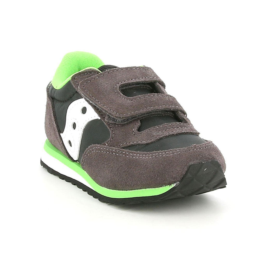 Scarpe Bambino Saucony Baby Jazz HL Grey - Black - Green