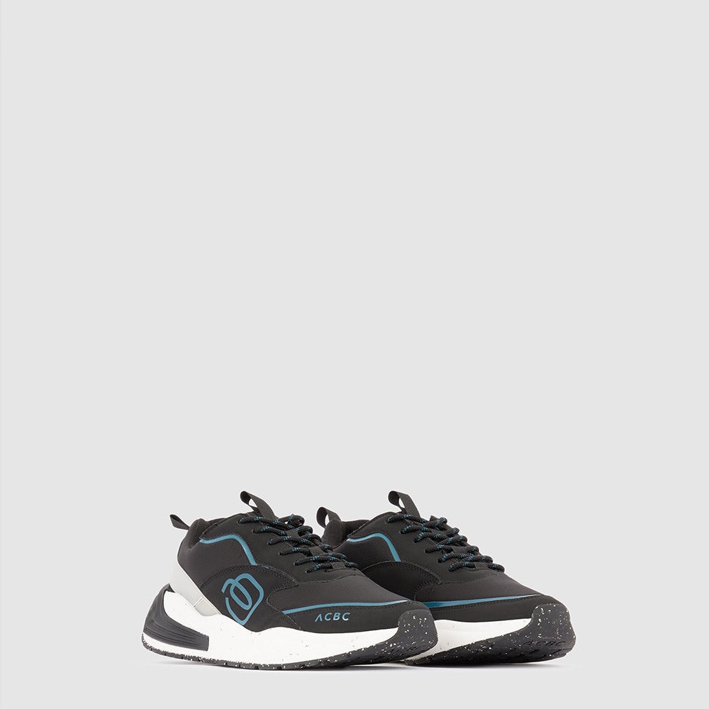 Scarpe Uomo PIQUADRO Sneakers in Nylon Riciclato Nero SN5977C2O