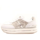 Scarpe Donna GUESS Sneakers Bianche Linea Dafnee Stampa Pitone