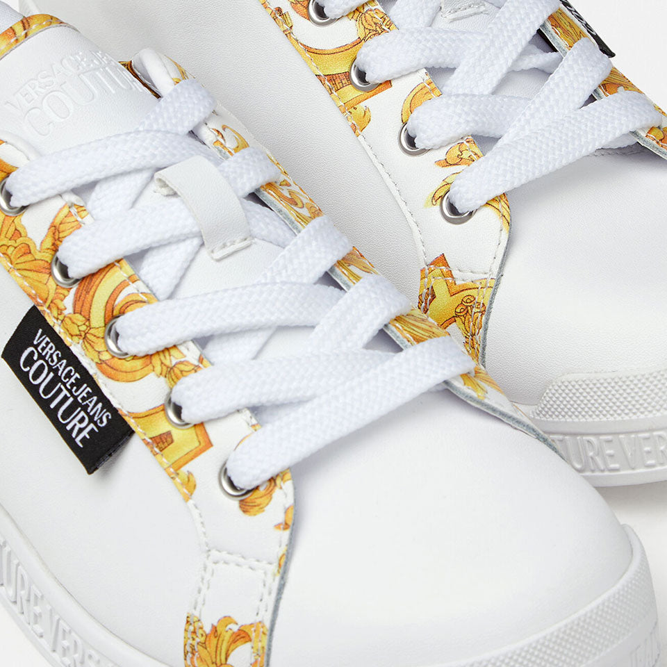 Scarpe Donna Versace Jeans Couture Sneakers di colore Bianco Linea