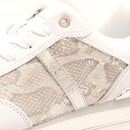 Scarpe Donna GUESS Sneakers Bianche Linea Dafnee Stampa Pitone