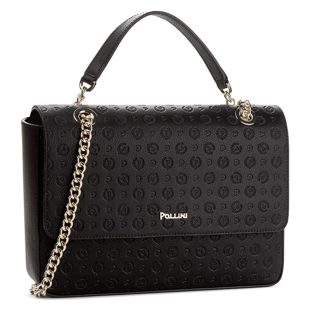 Pollini Heritage Borsa A Tracolla Donna TE8414PP03Q29 – Colore Nero, Taglia Unica
