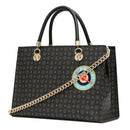 Borsa Donna a Mano con Tracolla POLLINI Linea Heritage Patch Nero