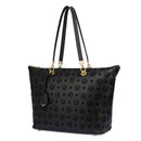Shopping Bag Donna POLLINI Linea Heritage Flock Nero