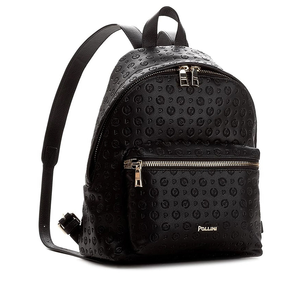 POLLINI Damenrucksack Heritage Embossed Black Linie