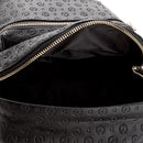 POLLINI Damenrucksack Heritage Embossed Black Linie