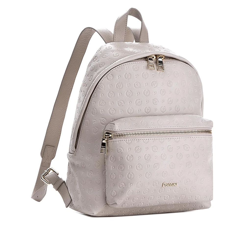 POLLINI Damenrucksack Heritage Embossed Ivory Linie