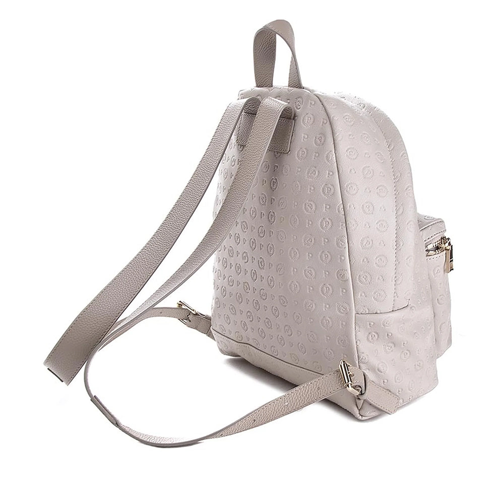 POLLINI Damenrucksack Heritage Embossed Ivory Linie