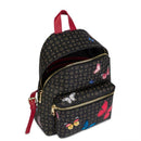 POLLINI Damenrucksack Heritage Butterfly Line Schwarz Rot