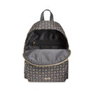 POLLINI Damenrucksack Heritage Line aus schwarzem, weichem Stoff