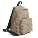 POLLINI Damenrucksack Heritage Line aus weichem beigem Stoff