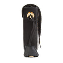 POLLINI Damen-Umhängetasche Heritage Logo Classic Schwarz und schwarze Linie