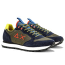 Scarpe Uomo Sun68 Sneakers Tom Goes Camping Colore Dark Military - Navy Blue