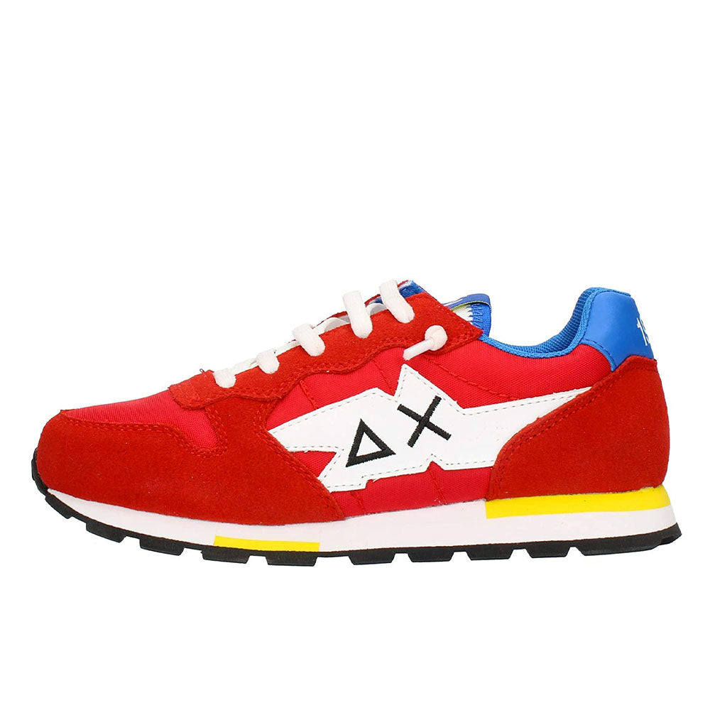 Scarpe Bambino SUN 68 Sneakers Boy's Tom Solid Multicolor Rosso