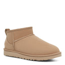 Stivaletti Donna UGG Classic Ultra Mini in Pelle Scamosciata color Sand