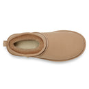 Stivaletti Donna UGG Classic Ultra Mini in Pelle Scamosciata color Sand