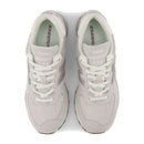 Scarpe Unisex NEW BALANCE Sneakers 574 in Pelle colore Rain Cloud e White