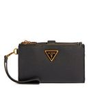 Pochette Donna Portacarte e Portatelefono GUESS linea Downtown Chic Colore Nero - VB8385570