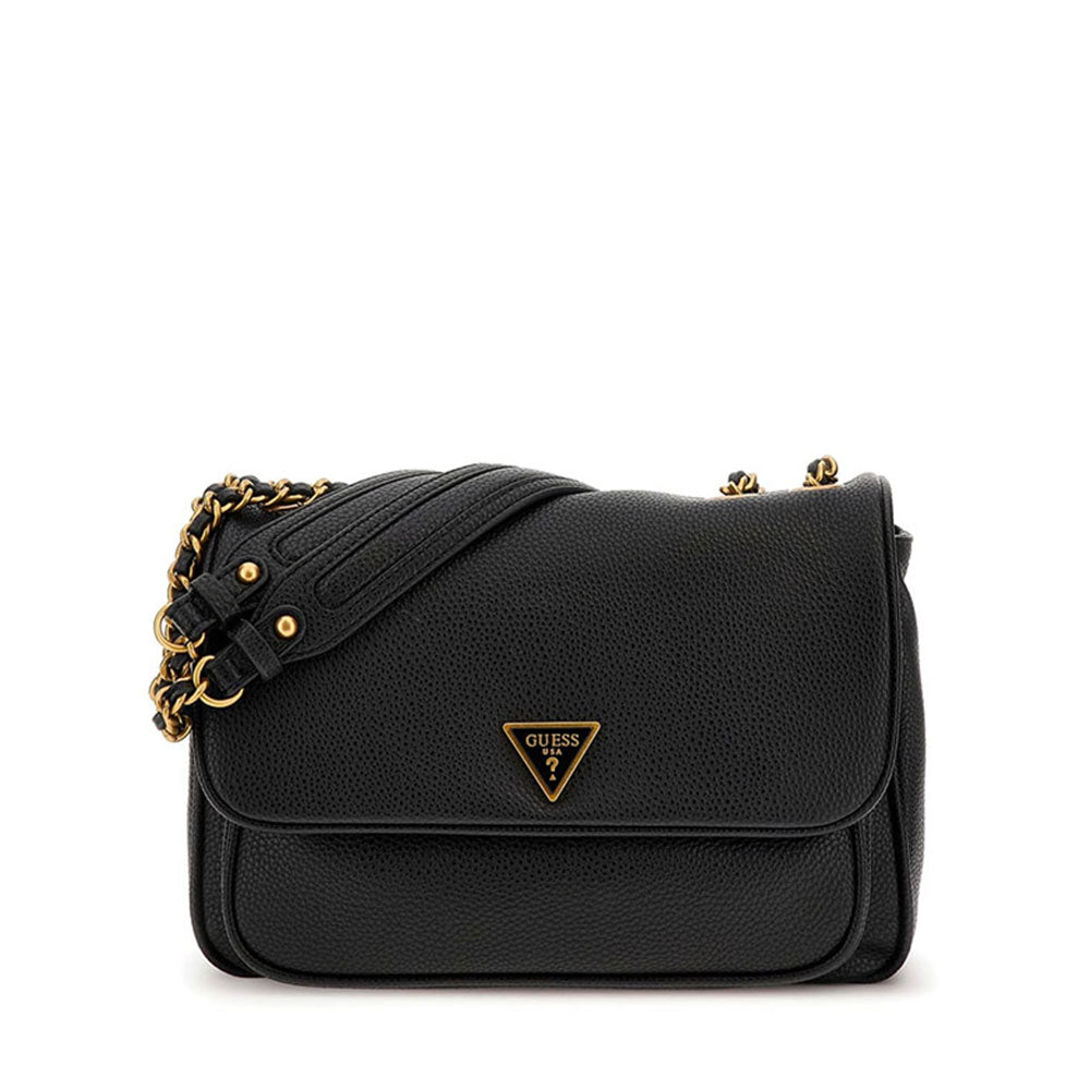 GUESS Damen Umhängetasche Shemara Line Farbe Schwarz