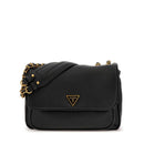 GUESS Damen Umhängetasche Shemara Line Farbe Schwarz