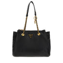 Women's Black Shoulder Tote Bag GUESS Becci