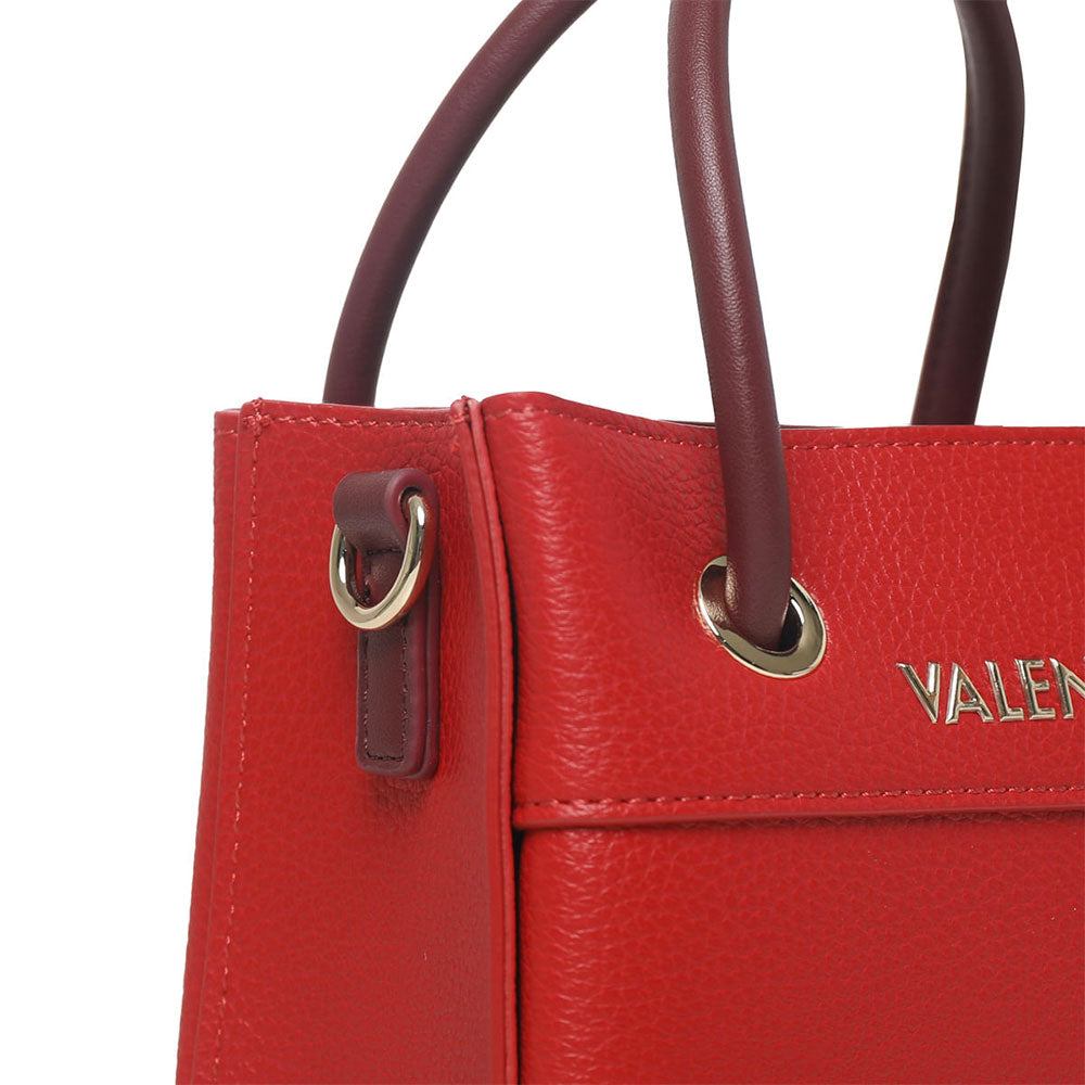 Kleine Damenhandtasche mit Schultergurt VALENTINO BAGS Linie Alexia Farbe Rot