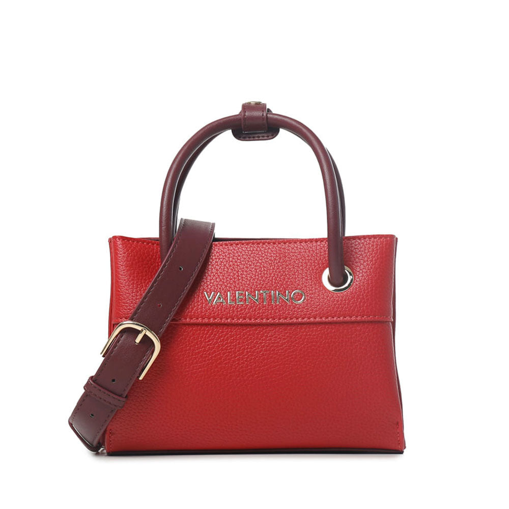 Kleine Damenhandtasche mit Schultergurt VALENTINO BAGS Linie Alexia Farbe Rot