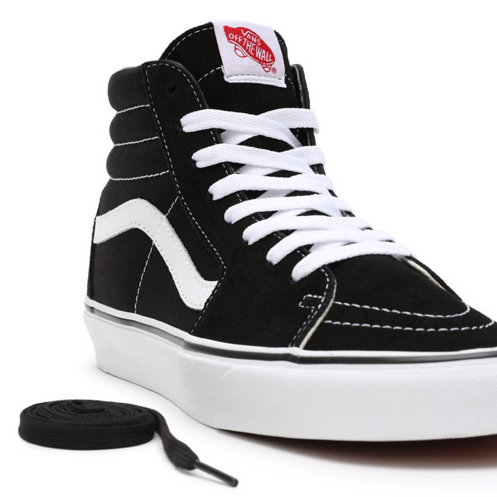 Scarpe Unisex VANS Sneakers Alte Sk8-Hi colore Nero e Bianco