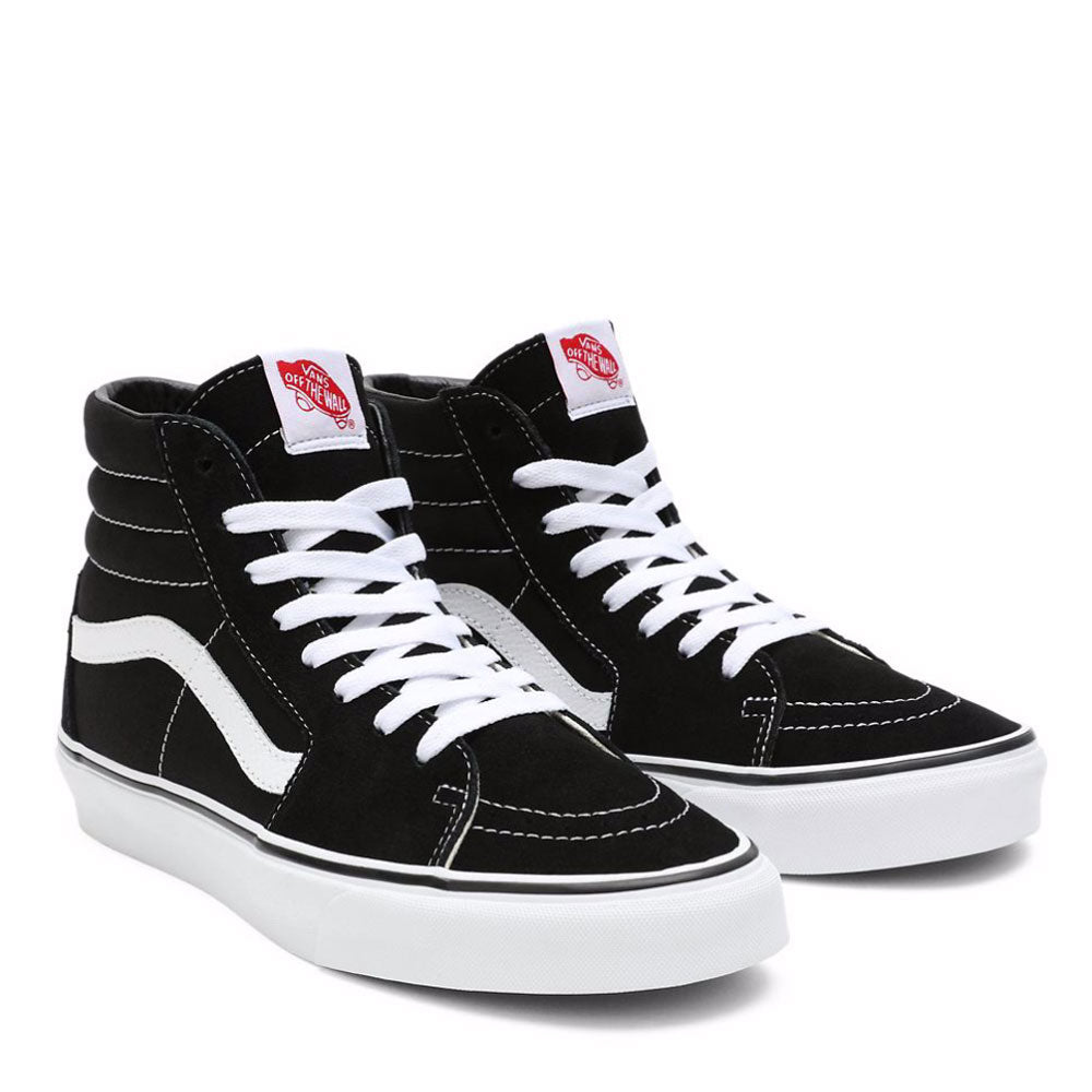 Scarpe Unisex VANS Sneakers Alte Sk8-Hi colore Nero e Bianco