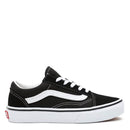 Unisex-Kinderschuhe VANS Old Skool Sneakers in Schwarz und True White