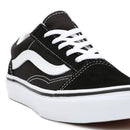 Unisex-Kinderschuhe VANS Old Skool Sneakers in Schwarz und True White