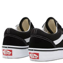 Unisex-Kinderschuhe VANS Old Skool Sneakers in Schwarz und True White