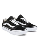 Unisex-Kinderschuhe VANS Old Skool Sneakers in Schwarz und True White