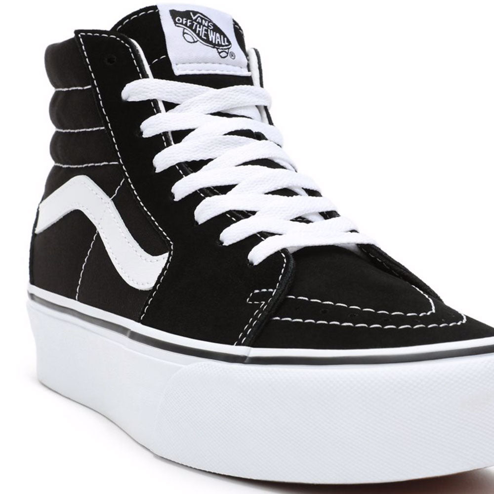 Scarpe Donna VANS Sneakers Alte Sk8-Hi Platform 2.0 colore Nero e Bianco