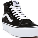 Scarpe Donna VANS Sneakers Alte Sk8-Hi Platform 2.0 colore Nero e Bianco