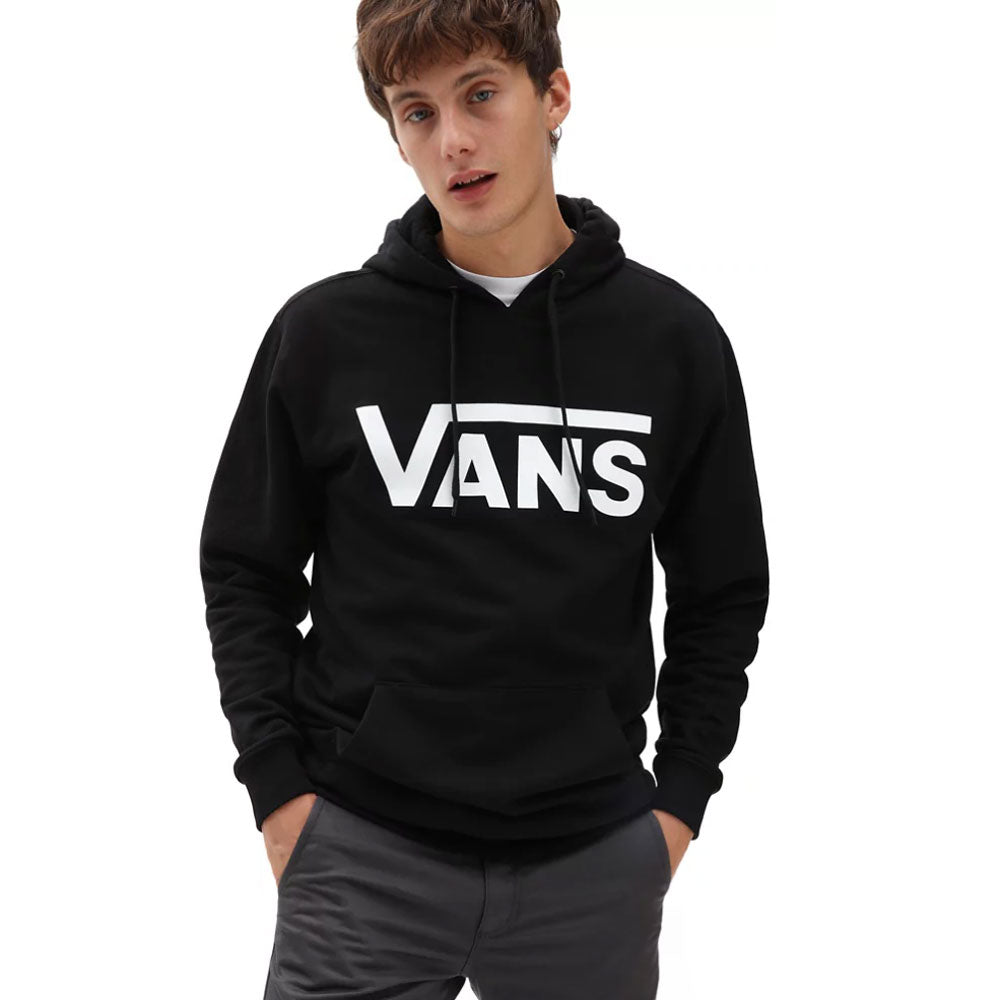 Felpa con Cappuccio VANS linea Classic colore Black White