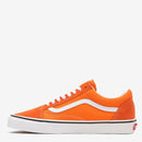 Scarpe Unisex VANS Sneakers Old Skool colore Orange Tiger e Bianco