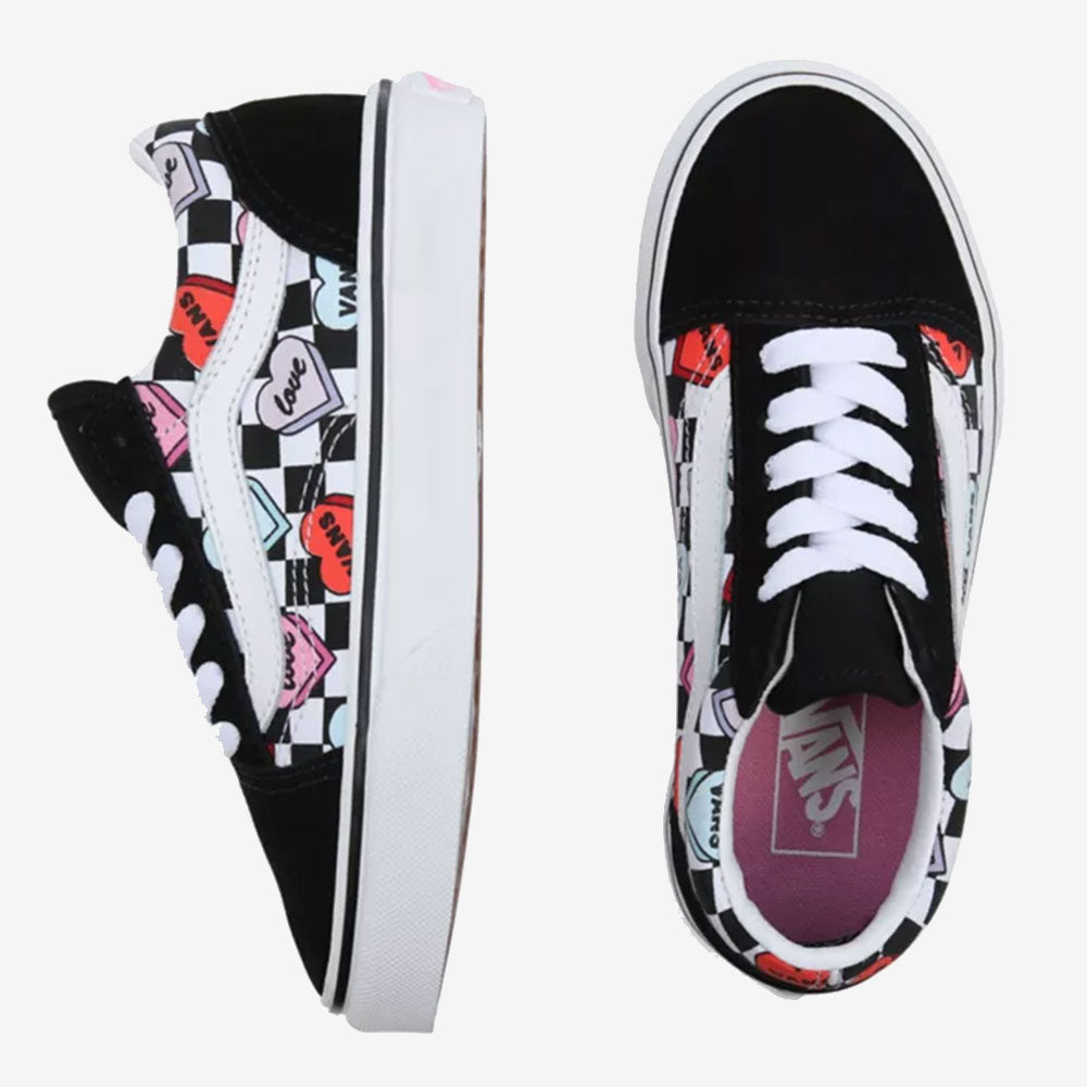 VANS Mädchenschuhe Old Skool Candy Hearts Sneakers