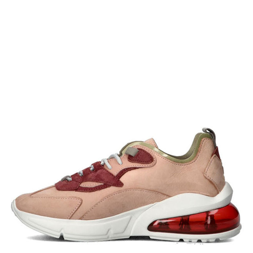 Scarpe Donna D.A.T.E. Sneakers linea Aura Nabuk colore Pink