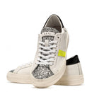 Scarpe Donna D.A.T.E. Sneakers linea Hill Low Vintage colore White Black