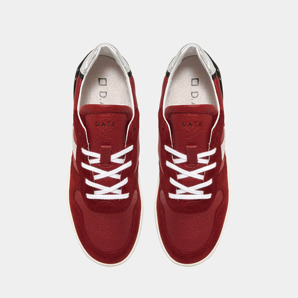 Scarpe Donna D.A.T.E. Sneakers linea Court 2.0 Christmas Red
