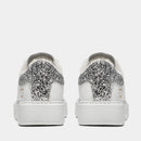 Scarpe Donna D.A.T.E. Sneakers linea Sfera Fur Glitter colore White Silver