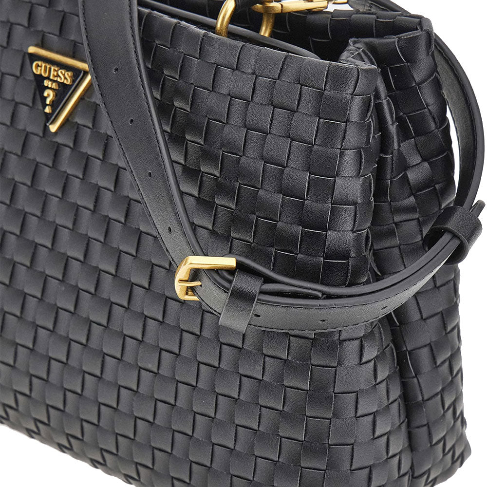 GUESS Damenhandtasche Lisbet-Linie, Schwarz