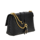 GUESS Damen Umhängetasche Lisbet Line Farbe Schwarz