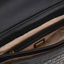 GUESS Damen Umhängetasche Lisbet Line Farbe Schwarz