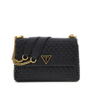 GUESS Damen Umhängetasche Lisbet Line Farbe Schwarz