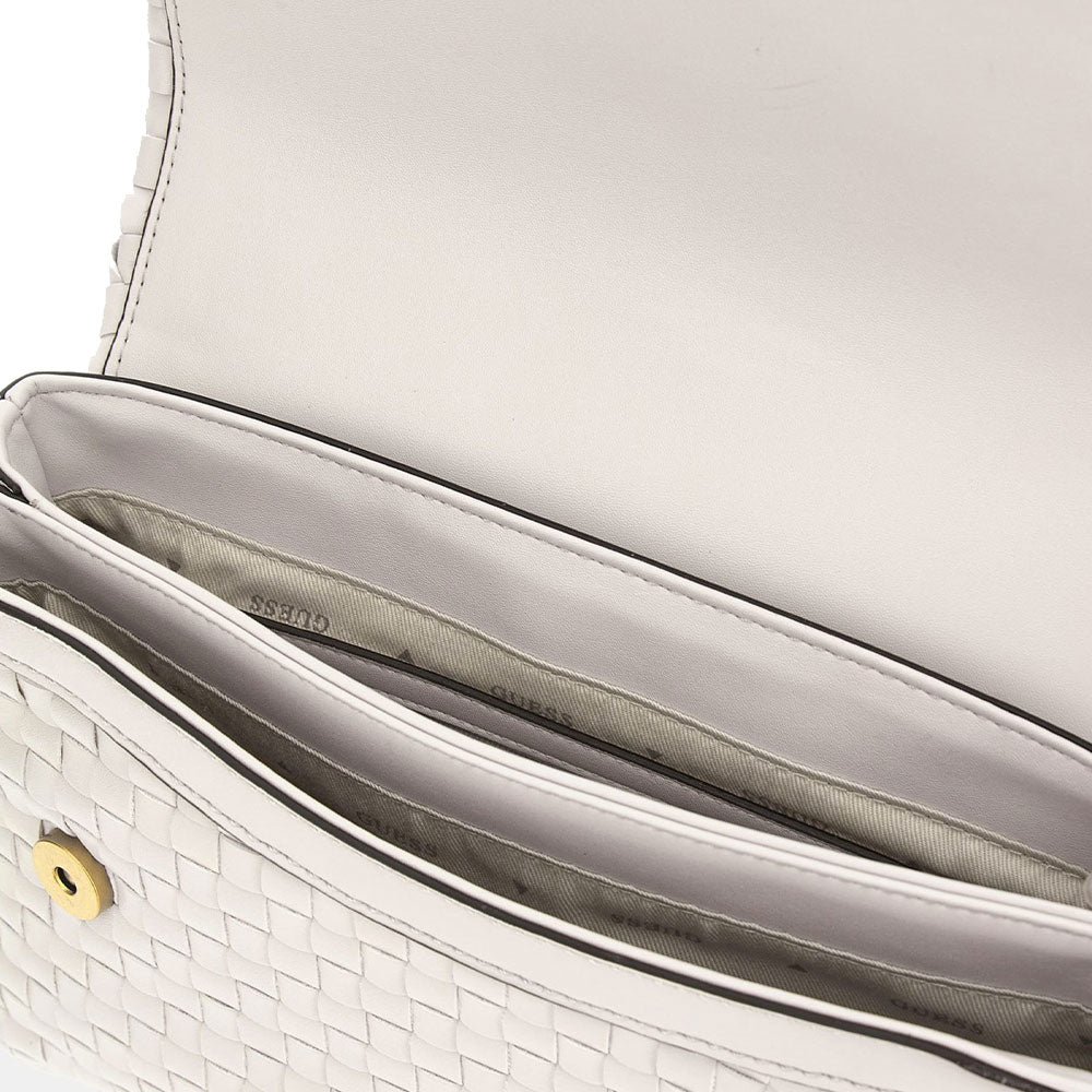 GUESS Damen Umhängetasche Lisbet Line Farbe Stein