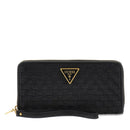 Portafoglio GUESS Chiuso con Zip Linea Lisbet colore Nero